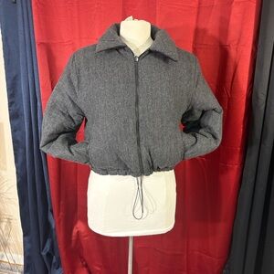 Thakoon Charcoal Puffer Jacket